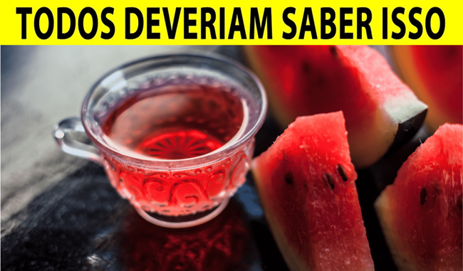 Benefícios do chá de sementes de melancia